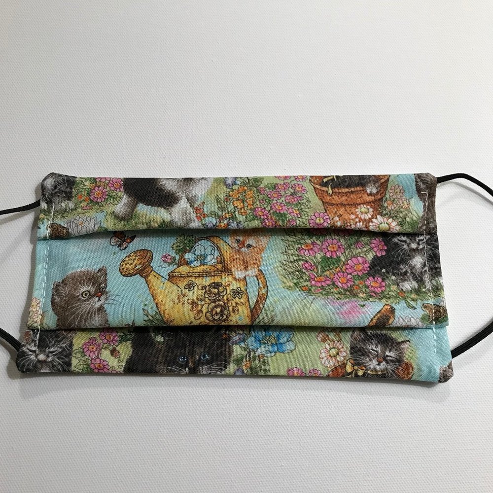 Handmade Face Mask -Made with 2 layers of fabric